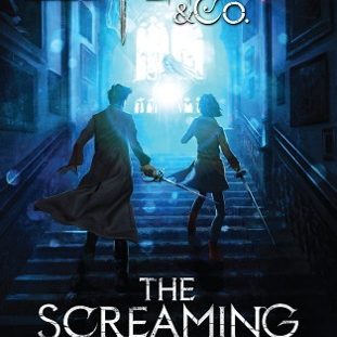 "The Screaming Staircase" is the first book in the Lockwood & Co. series by Jonathan Stroud